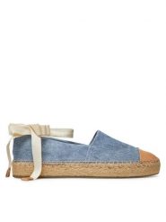 Tory Burch Espadryle 167994 Niebieski. Niebieskie espadryle damskie Tory Burch, bez wzorów, z materiału, bez obcasa. Za 839.99 zł.