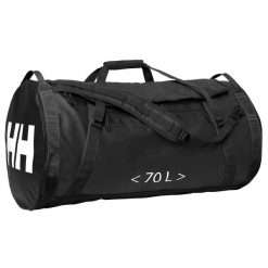 Torba sportowa podróżna dla dorosłych Helly Hansen Duffel Bag 2. Czarne torby podróżne Helly Hansen, bez wzorów. Za 468.10 zł.