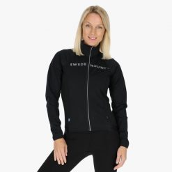 Kurtka rowerowa kobieca Swedemount Giro 3L Jacket szybkoschnąca. Czarne kurtki damskie SWEDEMOUNT, l, bez wzorów, z tkaniny, bez kaptura. Za 499.99 zł.