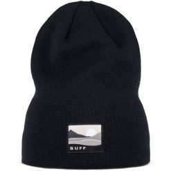 Czapka BUFF KNITTED BEANIE LILON LONG. Czarne czapki damskie Buff, bez wzorów. W wyprzedaży za 77.94 zł.