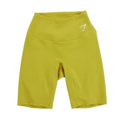 Second life - Kobiety Spodenki Treningowe do Jazdy Rowerem Żółte - Jak nowy. Żółte obuwie sportowe damskie Gymshark, bez zapięcia, na fitness i siłownię. Za 80.33 zł.