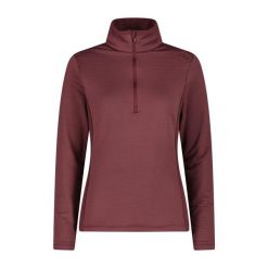 Kurtka polarowa damska z półzamkiem CMP. Brązowe kurtki damskie CMP, bez wzorów, z polaru, bez kaptura. Za 290.50 zł.