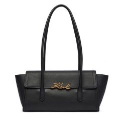 Torebka KARL LAGERFELD. Czarne torebki klasyczne damskie KARL LAGERFELD, bez dodatków. Za 1,299.00 zł.