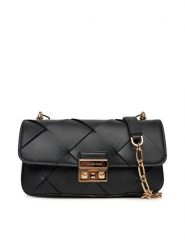 MICHAEL Michael Kors Torebka Tribeca 30S5G2RL5L Czarny. Czarne torebki wieczorowe damskie MICHAEL Michael Kors, bez wzorów, ze skóry, bez dodatków. Za 919.99 zł.