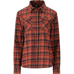 Koszula damska Whistler Bargo. Brązowe koszule damskie WHISTLER, bez wzorów, bez kołnierzyka, bez ramiączek. Za 246.50 zł.