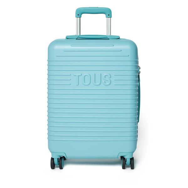 Walizka kabinowa TOUS. Niebieskie walizki tous, bez wzorów. Za 579.99 zł.