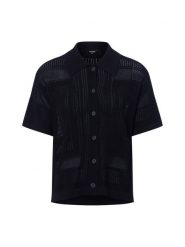 Someday Damska koszulka z dzianiny - Tiandra Kobiety dzianina grubo tkana czarny jednolity, 40. Czarne koszulki damskie someday., bez wzorów, z dzianiny, bez kołnierzyka, bez ramiączek. Za 399.95 zł.