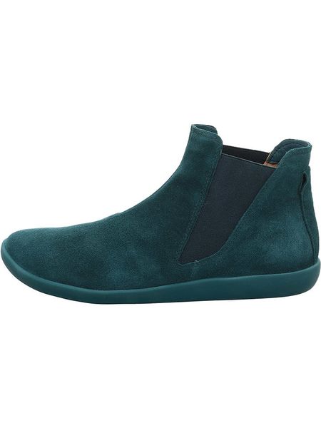 Think! Skórzane sztyblety w kolorze turkusowym rozmiar: 40. Niebieskie botki damskie Think!. Za 397.83 zł.
