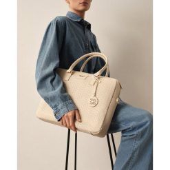 Torba na laptopa Nine West. Brązowe torby na laptopa Nine West, bez wzorów. Za 269.99 zł.