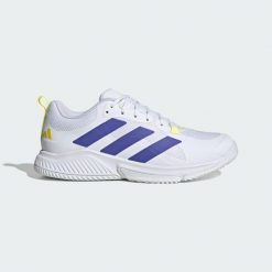Buty Court Team Bounce 2.0. Białe obuwie sportowe casual damskie Adidas, bez zapięcia. Za 399.00 zł.