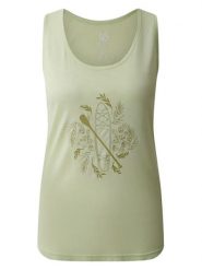 Dare 2b Top sportowy "Harmonic Vest" w kolorze zielonym rozmiar: 38. Zielone koszulki sportowe damskie Dare 2b, bez wzorów, z wiskozy, bez ramiączek, outdoorowe. Za 61.46 zł.