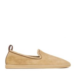 Lordsy GINO ROSSI. Brązowe półbuty damskie Gino Rossi, bez wzorów, bez obcasa, bez zapięcia. Za 279.99 zł.