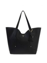 Guess Torebka 181015 Czarny. Czarne shopper bag Guess, z aplikacjami, bez dodatków. Za 749.99 zł.