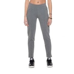 Bluza z bawełna na co dzień na siłownię. Szare bluzy damskie LEONE 1947 APPAREL, z bawełny, bez zapięcia, na fitness i siłownię. W wyprzedaży za 124.24 zł.