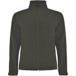 Kurtka Soft Shell Rudolph Dla Dorosłych Unisex. Zielone kurtki damskie ROLY, xl, bez wzorów, bez kaptura. Za 167.99 zł.