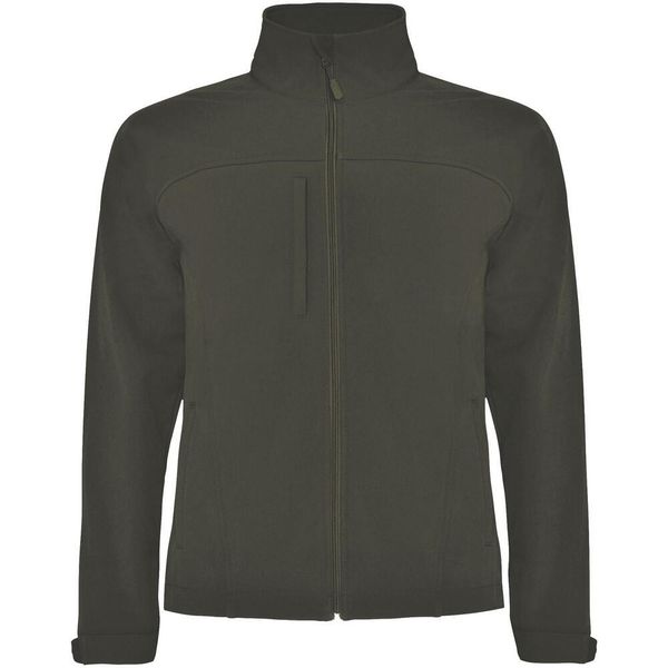 Kurtka Soft Shell Rudolph Dla Dorosłych Unisex. Zielone kurtki damskie ROLY, xl, bez wzorów, bez kaptura. Za 178.99 zł.
