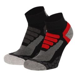 Niskie skarpetki do chodzenia - Uniseks - Multi czarne - 2 pary - Damskie. Czarne skarpetki damskie XTREME, bez wzorów, z elastanu. Za 122.04 zł.