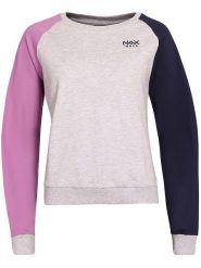 Alpine Pro Bluza "Koleha" w kolorze szaro-jasnoróżowo-granatowym rozmiar: XL. Niebieskie bluzy damskie Alpine Pro, xl, bez wzorów, bez kaptura. Za 92.64 zł.