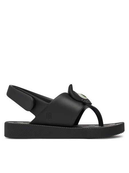Melissa Sandały Mini Melissa Teeny Bb 35694 Czarny. Czarne sandały dziewczęce Melissa, z tworzywa sztucznego, bez obcasa, bez zapięcia. Za 109.99 zł.