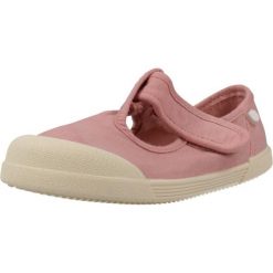 Sandały IGOR S10332 Rose. Czerwone sandały damskie IGOR, bez wzorów, z tkaniny, bez obcasa, bez zapięcia. Za 157.99 zł.