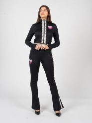 Pinko Bluzka "Impavido" | 100963 A0T8 | Kobieta | Czarny. Czarne bluzki damskie Pinko, s, bez wzorów, z bawełny, eleganckie, bez kołnierzyka, bez ramiączek. W wyprzedaży za 479.00 zł.