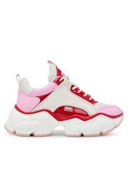 Buffalo Sneakersy Binary Glam 1636475 Różowy. Czerwone obuwie sportowe damskie Buffalo, ze skóry, bez zapięcia. Za 439.99 zł.