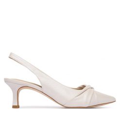 Czółenka Caprice. Czółenka damskie Caprice, bez wzorów, bez obcasa. Za 399.99 zł.