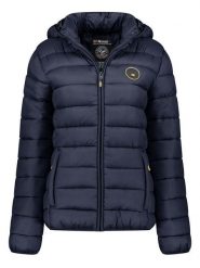 Geographical Norway Kurtka pikowana "Atikamap" w kolorze granatowym rozmiar: XXL. Niebieskie kurtki damskie Geographical Norway, xxl, bez wzorów, bez kaptura. Za 157.35 zł.