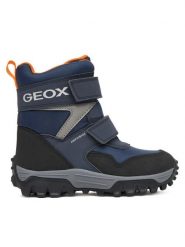 Geox Śniegowce J Himalaya B Abx J46FRE 0FU50 C0659 S Granatowy. Niebieskie buty zimowe chłopięce Geox, z materiału, bez zapięcia. Za 309.99 zł.