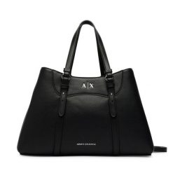 Torebka Armani Exchange. Czarne torebki klasyczne damskie Armani Exchange, bez dodatków. Za 754.99 zł.