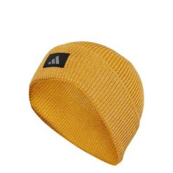 Czapka COLD.RDY Reflective Running. Żółte czapki damskie Adidas, bez wzorów, z dzianiny. Za 153.35 zł.