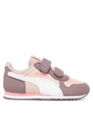 Puma Sneakersy Cabana Racer Sl 20 V Ps 383730 22 Fioletowy. Fioletowe buty sportowe dziewczęce Puma, ze skóry, bez zapięcia. Za 109.99 zł.