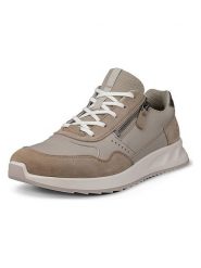 Ecco Skórzane sneakersy "Otm" w kolorze brązowym rozmiar: 40. Brązowe obuwie sportowe damskie ECCO, bez zapięcia. Za 275.40 zł.