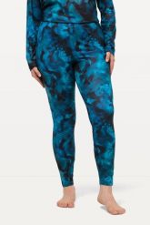 Damskie narciarskie legginsy funkcyjne szybkoschnęce. Niebieskie legginsy damskie Ulla Popken, plus size, bez wzorów, z dżerseju. Za 223.99 zł.