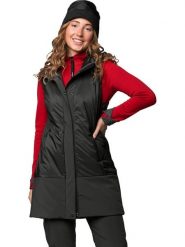 LaMunt Kamizelka funkcyjna "Elena" w kolorze czarnym rozmiar: 34. Czarne kamizelki damskie LaMunt, bez wzorów, z materiału, bez kaptura. Za 543.99 zł.