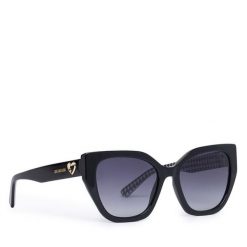 Okulary przeciwsłoneczne LOVE MOSCHINO. Czarne okulary przeciwsłoneczne damskie Love Moschino. Za 542.99 zł.
