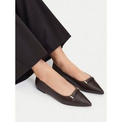 Baleriny Lasocki. Brązowe balerinki damskie Lasocki, bez wzorów. Za 199.99 zł.