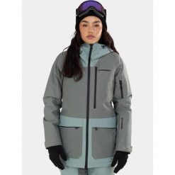 Kurtka Narciarska Damska Fundango Poplar ECO. Zielone kurtki sportowe damskie FUNDANGO, na zimę, bez wzorów, bez kaptura. Za 679.90 zł.