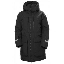 Parka damska Helly Hansen Maud. Czarne parki damskie Helly Hansen, na zimę, bez kaptura. W wyprzedaży za 1,472.00 zł.