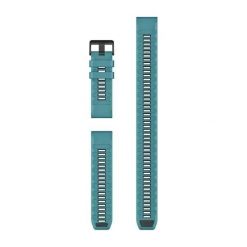 Silikonowy pasek do zegarka Garmin QuickFit® 26 mm. Niebieskie kombinezony damskie GARMIN, s, bez wzorów, bez kołnierzyka, bez ramiączek, długie. Za 312.50 zł.