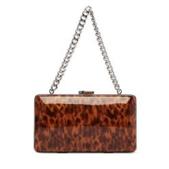 Torebka LAUREN RALPH LAUREN. Brązowe torebki wieczorowe damskie Lauren Ralph Lauren, bez wzorów, bez dodatków. Za 1,499.00 zł.