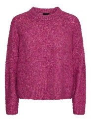 Pieces Sweter w kolorze różowym rozmiar: M. Różowe swetry klasyczne damskie Pieces, m, z wełny, bez kołnierzyka. Za 65.85 zł.