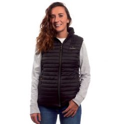 Ogrzewana kurtka narciarski kobieta Therm-ic Set PowerVest Heat bez Rekawów. Czarne kurtki damskie THERM-IC, na zimę, m, bez wzorów, z puchu, bez kaptura. Za 1,099.00 zł.