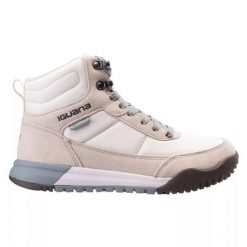 Buty trekkingowe damskie Iguana Wezen Mid W WP R - beżowe, Rozmiar buta 39. Brązowe obuwie trekkingowe damskie IGUANA, z materiału, bez zapięcia. Za 309.99 zł.