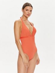 Tommy Hilfiger Strój kąpielowy UW0UW05259 Czerwony. Czerwone stroje jednoczęściowe Tommy Hilfiger, bez wzorów, z syntetyku. Za 249.99 zł.