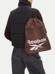 Reebok Worek RBK-B-044-CCC Brązowy. Brązowe torebki klasyczne damskie Reebok, z materiału, bez dodatków. Za 59.99 zł.