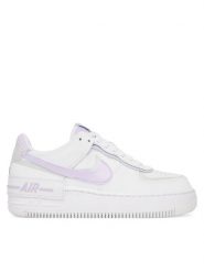 Nike Sneakersy W AF1 Shadow FN6335 Biały. Białe obuwie sportowe damskie Nike, ze skóry, bez zapięcia. Za 659.99 zł.