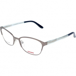 Oprawki "CA6649" w kolorze beżowo-szarym. Brązowe okulary przeciwsłoneczne damskie Carrera, Ferragamo. W wyprzedaży za 119.95 zł.