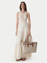 MICHAEL Michael Kors Torebka 30F5GNXT3B Écru. Shopper bag MICHAEL Michael Kors, bez wzorów, ze skóry, bez dodatków. Za 1,578.99 zł.