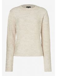 More & More Sweter w kolorze beżowym rozmiar: 38. Brązowe swetry klasyczne damskie More & More, bez kołnierzyka. Za 184.46 zł.